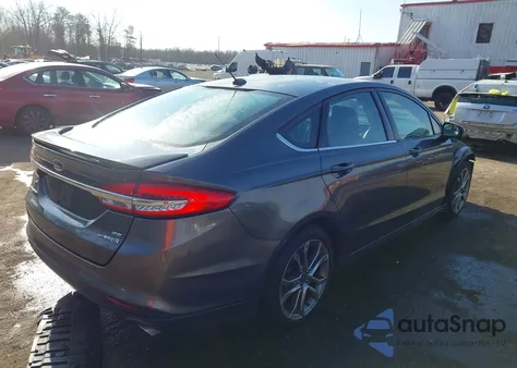 2017 Ford Fusion Hybrid Se z USA, uszkodzony, nr VIN 3FA6P0LU2HR344130